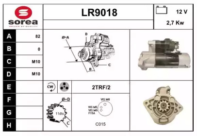 Стартер SNRA LR9018