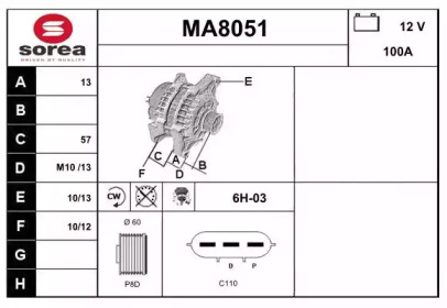 Генератор SNRA MA8051