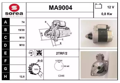 Стартер SNRA MA9004