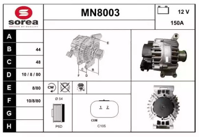 Генератор SNRA MN8003