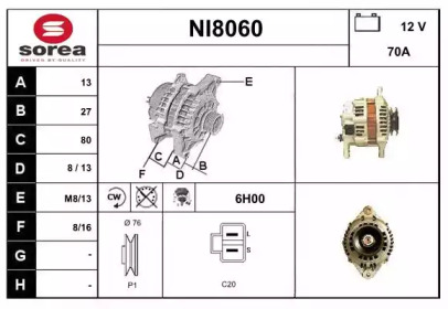 Генератор SNRA NI8060