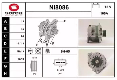 Генератор SNRA NI8086