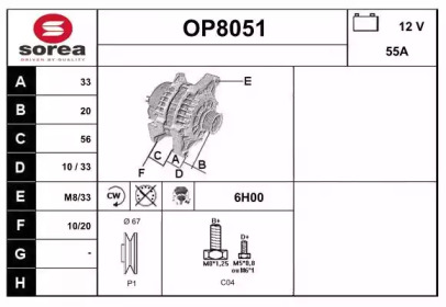 Генератор SNRA OP8051