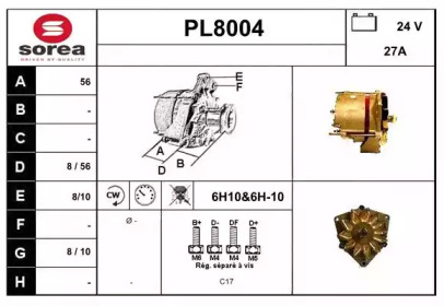 Генератор SNRA PL8004