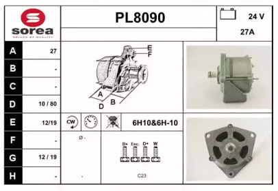 Генератор SNRA PL8090