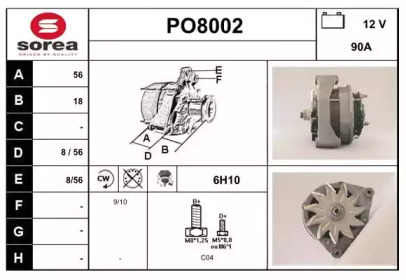 Генератор SNRA PO8002