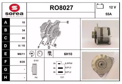 Генератор SNRA RO8027