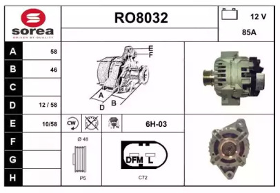 Генератор SNRA RO8032