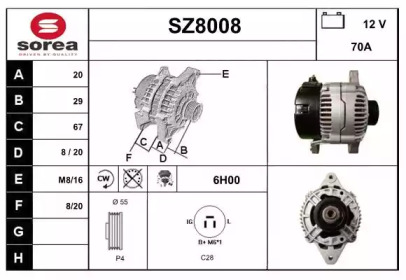 Генератор SNRA SZ8008