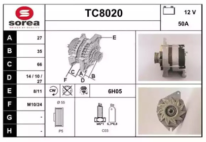 Генератор SNRA TC8020