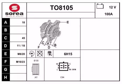 Генератор SNRA TO8105