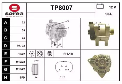 Генератор SNRA TP8007