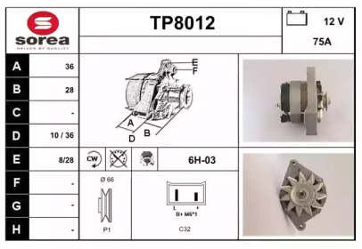 Генератор SNRA TP8012