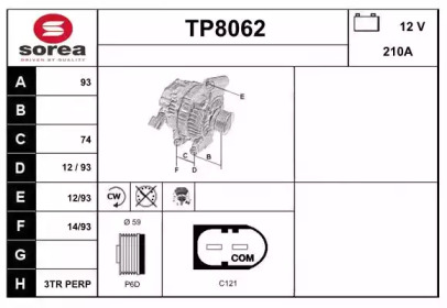 Генератор SNRA TP8062