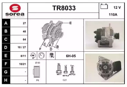 Генератор SNRA TR8033