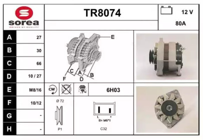 Генератор SNRA TR8074