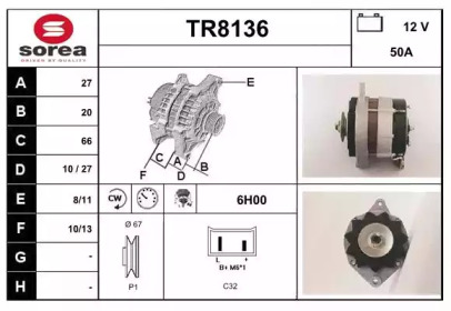 Генератор SNRA TR8136