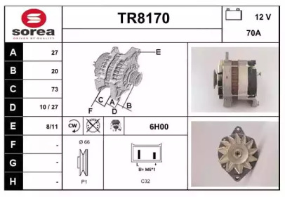 Генератор SNRA TR8170