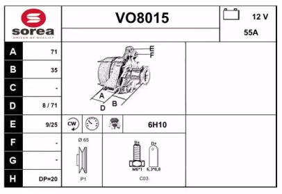 Генератор SNRA VO8015