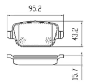 Комплект тормозных колодок FREMAX FBP-1499