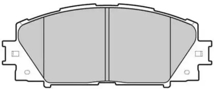 Комплект тормозных колодок FREMAX FBP-1708