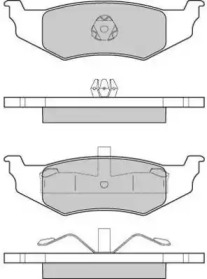 Комплект тормозных колодок FREMAX FBP-1728