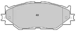 Комплект тормозных колодок FREMAX FBP-1807