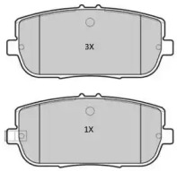 Комплект тормозных колодок FREMAX FBP-1902