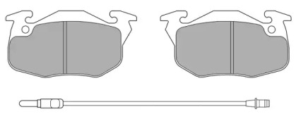 Комплект тормозных колодок FREMAX FBP-0464