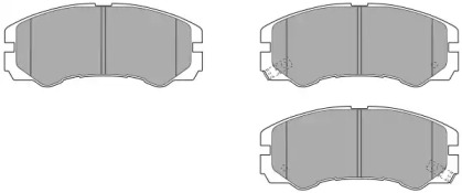 Комплект тормозных колодок FREMAX FBP-0978