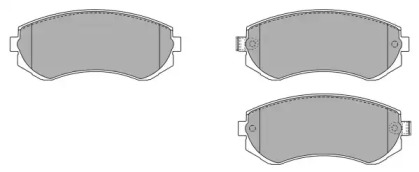 Комплект тормозных колодок FREMAX FBP-1558