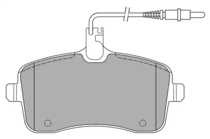 Комплект тормозных колодок FREMAX FBP-1407