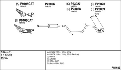 Глушитель FENNO FO1022