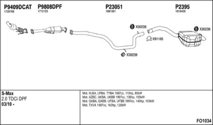 Глушитель FENNO FO1034