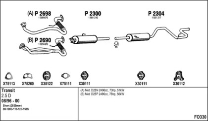 Глушитель FENNO FO330