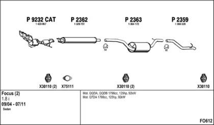 Глушитель FENNO FO612