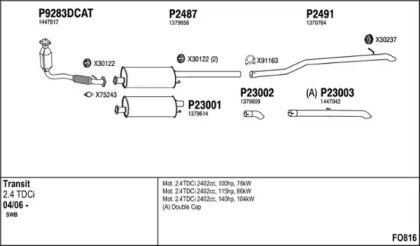 Глушитель FENNO FO816