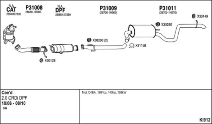 Глушитель FENNO KI912