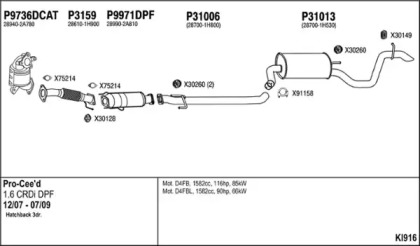 Глушитель FENNO KI916