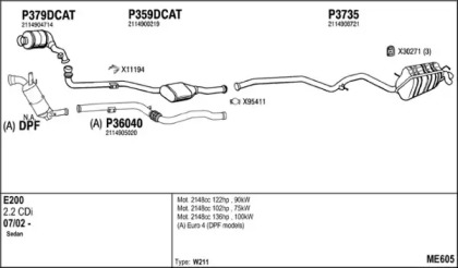 Глушитель FENNO ME605