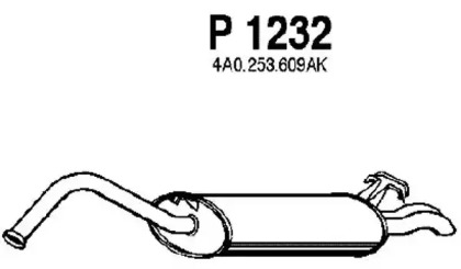 Амортизатор FENNO P1232