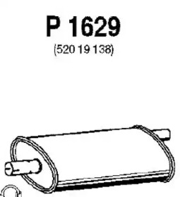 Амортизатор FENNO P1629