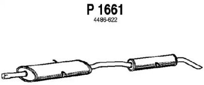 Амортизатор FENNO P1661