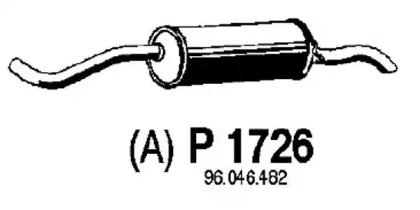 Амортизатор FENNO P1726