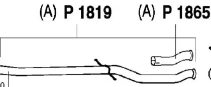 Трубка FENNO P1819