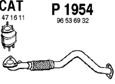 Трубка FENNO P1954