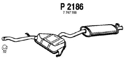 Амортизатор FENNO P2186