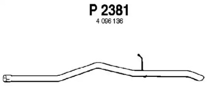 Трубка FENNO P2381