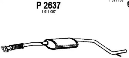 Амортизатор FENNO P2637