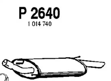 Амортизатор FENNO P2640